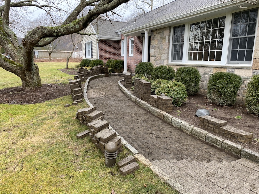 Walkway Concrete Work